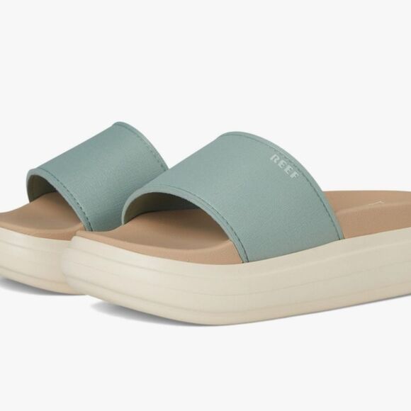 Reef Shoes - Reef Cushion Bondi Bay Slide Sandal- Frosty